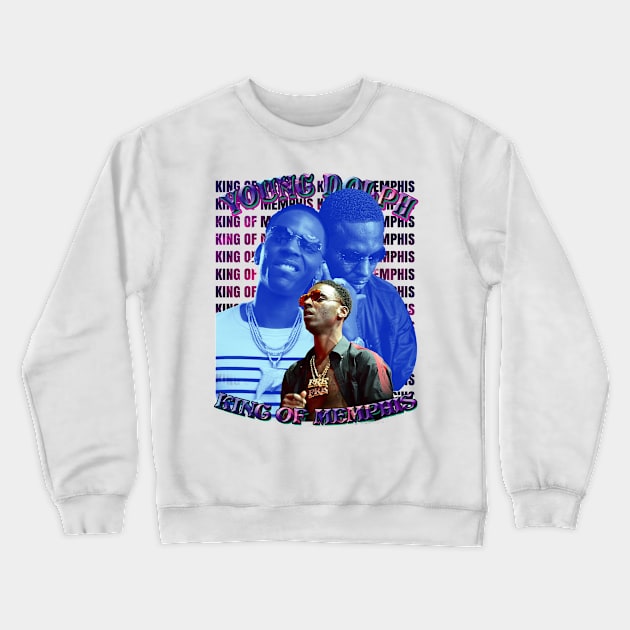 Young Dolph Fanart Crewneck Sweatshirt by Planet of Tees